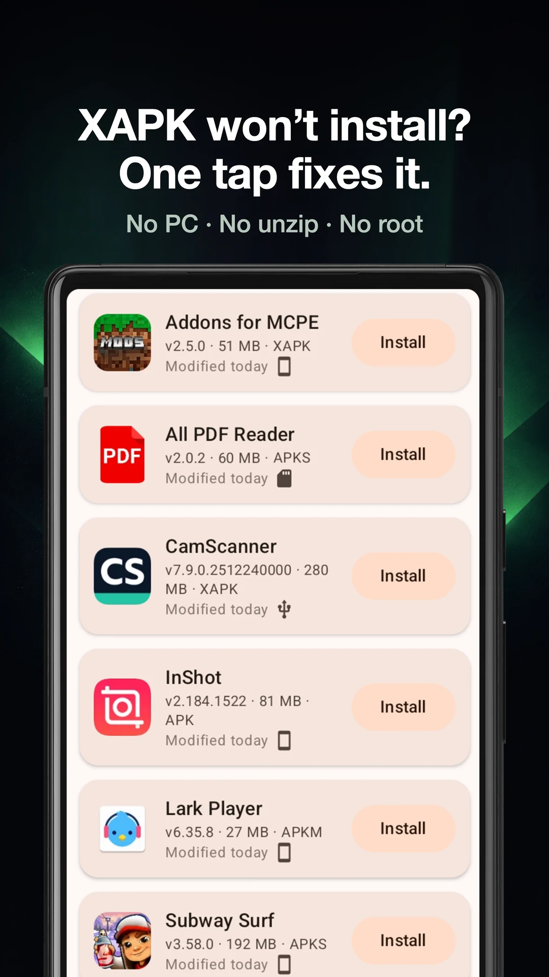 SAI+: APK Installer & XAPK screenshot
